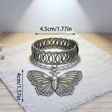 Vintage Boho Curtain Tiebacks, Butterfly Cross Curtain Holdbacks, Decorative Curtain Clips For Living Room Bedroom Window, Fashion Home Decor Accessories - 1PC - View 6