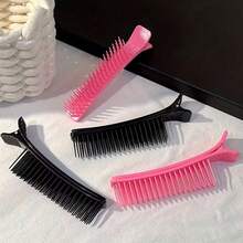 6/2/1pc Multi-Function Hair Dyeing & Perming Sectioning Clips With Comb Teeth, Styling Bangs Clips, Professional Salon Assistant Hair Clips, Non-Slip & Secure, Suitable For Hair Dyeing & Perming - Multicolor - View 5