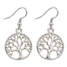 Klaudinni Tree Of Life Dangle Earrings - Turquoise - View 1