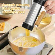 22pcs Stainless Steel Cookie Press And Churro Maker Tool Set. Easy To Operate And Clean, Allowing You To Easily Make Delicious Churros. Also Suitable For Making Cookies, Cream Cakes And Other Desserts, An Essential Tool For Home Baking. - Multicolor - View 2