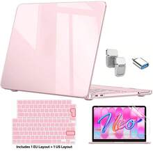 Compatible With MacBook Neo 13-Inch A3404 2026 A18 Pro, Crystal Hard Shell Protective Case, Optional Dual Keyboard Cover, Screen Protector, Folding Stand, USB Adapter And Laptop Bag, Multiple Colors Available. - View 1