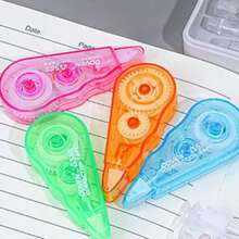 1/6 Gradient Color Correction Tape Set, Fashionable High-Quality School And Office Supplies, Student Correction Tape Gradient Design, Instant Error Correction - A - View 3