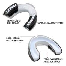 1 Box Football Basketball Rugby MMA Mouth Guard (Dental Guard, EVA Material), Wear-Resistant, Shock-Absorbing, Sports Protection Increased By 30%, Essential For Boxing Taekwondo, Combat Sports Protective Gear, Suitable For Teenagers And Adults - Multicolor - View 10