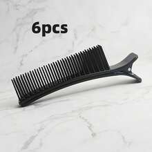 6/2/1pc Multi-Function Hair Dyeing & Perming Sectioning Clips With Comb Teeth, Styling Bangs Clips, Professional Salon Assistant Hair Clips, Non-Slip & Secure, Suitable For Hair Dyeing & Perming - Multicolor - View 14