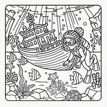 1 Adult Coloring Book Moments Bold & Easy Coloring Book, Daily Life Illustrations For Relaxation, Perfect Birthday And Holiday Gift For And Teenage Girls - Magic - View 5