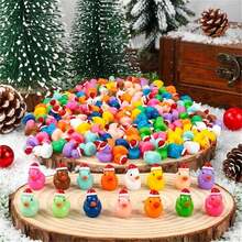 Figur-figur Natal Acak, Dekorasi Meja Resin DIY, Miniatur Lanskap, Hadiah Pesta Natal, Dekorasi Rumah untuk Pesta - beraneka warna - View 2