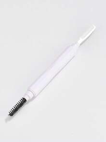 Dual-Ended Eyebrow Brush With Cap, Includes Eyebrow Comb, Spiral Brush, Fine-Tooth Steel Comb, Eyebrow Grooming Tool, Eyelash Comb, Eye Makeup Brush - Multicolor - View 9