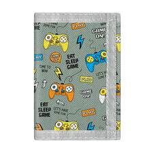 Cartoon Game Console Style Card Holder, Wallet With Keychain, Zipper Pocket Coin Purse, Teenager Wallet, Tri-Fold Design, Novelty Wallet - Multicolor - View 10
