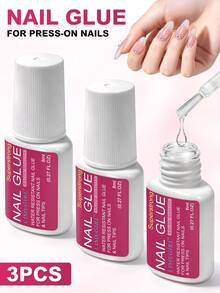 LIMEGIRL 8ml Super Strong Nail Glue, Quick Dry Nail Tip Glue, Waterproof Long Lasting Fake Nail Adhesive - MJ159-11 - View 3