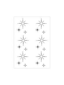 1pc Temporary Tattoo Sticker, Simple Line Design, Elegant Aesthetic, Ins Style, Waterproof, Sweat-Proof, Non-Reflective, Disposable - Black - View 4