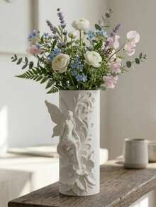 1pc Bohemian Style Flower Fairy Decorative Vase For Fresh/Dried Flowers, Versatile Design Suitable For Multiple Styles, Applicable For Living Room, Dining Table, Office, Coffee Table, Desk And Home Decor. Suitable For: Birthday, Wedding, Christmas, New Year - Multi-style 01 - View 8