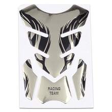 1pc Motorcycle Fishbone 3D Fuel Tank Sticker, 3D Fuel Tank Protector Decal, Gasoline Tank Protective Cover Decorative Sticker - A - View 6