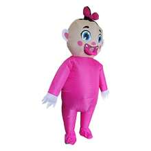 1pc Big Head Boy Custom Cartoon Mascot Costume Suitable For Height 1.5-2m, Custom Made From Image, Doll Walking Performance Costume, Inflatable Mascot Head Cover - Red Big Head Boy - View 2