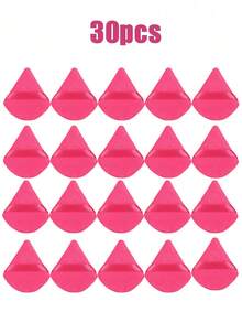 50/20/10/5/1pc Triangle Makeup Sponge, Reusable Multi-Functional Makeup Tool, Suitable For Foundation, Primer, BB Cream, Sunscreen, Cushion, Blush, Etc., Perfect Replacement For Your Brushes, Free Your Hands, Travel And Home Essential (50/40/30/24/20/15/5/3/1 Pc - Hot Pink - View 16