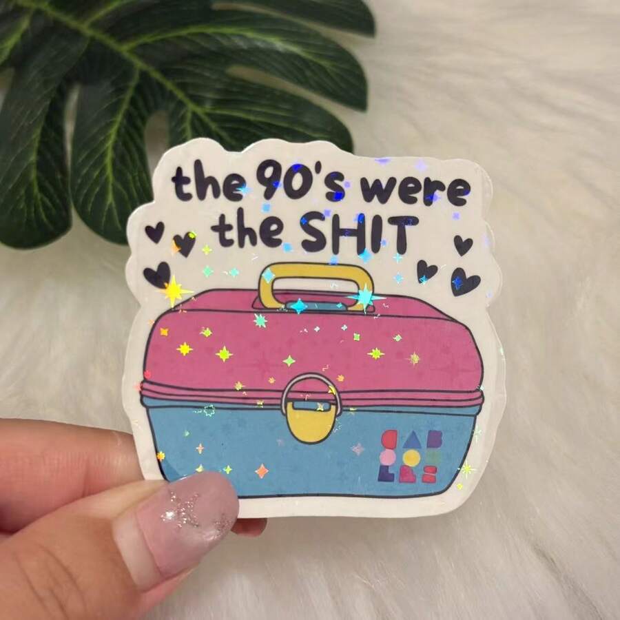 The 90's Were The Sh!T - Vinyl Sticker - one-size - View 1