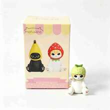 mofusand 1pc Fruit-Themed Cat Figurines With Random Styles. Exquisite Design, Great For Collection And Holiday Gifts. (Stochastic Style) - Multicolor - View 5