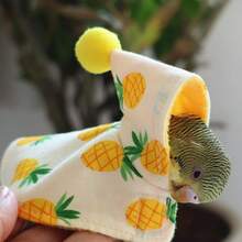 Parrot Cape Small Cloak Bird Clothes Thickened Warm Tiger Print Cockatiel Outdoor Wear - View 7