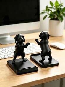 1PC Universal Phone Stand, Labrador Dog Desktop Phone Holder, Stable Base And Inclined Slot Design, Suitable For Various Smartphones, Cute Animal Desktop Decor, Suitable For Office, Bedroom, Desk, Animal Lover Gift, Desktop Ornament, Phone Holder, Back To School, Halloween, Christmas Gift Best Choice - Multicolor - View 8