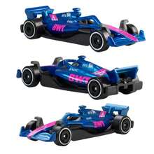 Hot Wheels Formula One F1 2025-5 Packs [Oracle RB Racing, Petronas, Alpine, M. Gram, Williams] 1:64 Scale Diecast Toy Vehicles-JLN11 - JLN11 - View 4