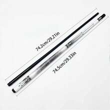 1/2 Structure Billiard Pool Cue Stick White Gradient Snake Scale Pattern 58.54 Inch American Nine Ball Cue For Home Club Game - White - View 1