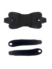 1 set justerbart sportstöd för knä och handled, andningsbar knäskyddsmanschett i mesh med sidostabilisator och gelkuddar, flexibla handledsremmar för träning, löpning, gym, basket och cykling, halkfri justerbar sportaccessoar för män och kvinnor - Multifärgad - Visa 8
