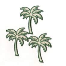 3pcs Coconut Tree Pattern Iron-On Patches - DIY Embroidery Patches, Sewable Iron-On Heart Patches, Suitable For Clothes, Jackets, Hats, Backpacks, Jeans, Decorative Badges - Ironing Style - View 15