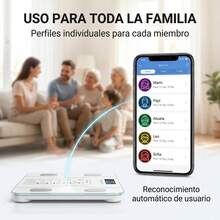 Smart Scale, Digital Bathroom Scale, Syncs Data With The Fitness App - A - View 8