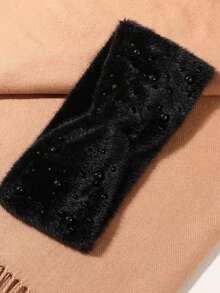 2pcs Plush Twisted Knot Headband For Women, Warm Anti-Slip Hair Styling Decor, Versatile Hair Accessory For Autumn/Winter - Multicolor - View 6