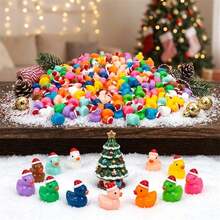 Figur-figur Natal Acak, Dekorasi Meja Resin DIY, Miniatur Lanskap, Hadiah Pesta Natal, Dekorasi Rumah untuk Pesta - beraneka warna - View 6