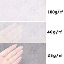 1 Roll, Iron-On Fusible Interfacing, For Sewing, Crafts, Quilting - 12 Inch*5 Yard - Non-Woven Iron-On Fusible Fleece, Single-Sided Adhesive Foam Stabilizer, White, For DIY Handbags, Home Decor - Multicolor - View 6