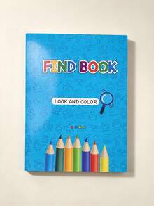 Seek And Find Game Notebook, Includes Sudoku, Memory Puzzles, Color Recognition And More, Durable Travel Cards, Suitable For Home/School Use, Ideal For Back To School And Holiday Gifts, Christmas Gift/Teacher Reward/Birthday Gift - Multicolor - View 11
