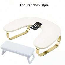 Nail Art Hand Rest With Bottom Phone Holder, Nail Art Hand Rest And Adjustable Phone Clip, Dual Hand Nail Art Table, Suitable For Home And Nail Salon - Multicolor - View 10