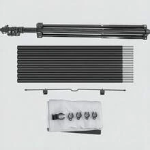 4K Projection Screen Stand 70Inch Portable Wrinkle-Height Adjustable - 1 - View 5
