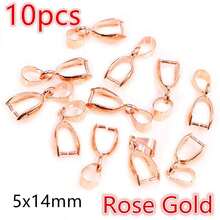 10pcs Pendants Clasps Clips Bails Connectors Charm For Necklace Bracelet DIY Jewelry Making Findings - Pendant Bails - View 10