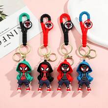 Hasbro Gantungan Kunci Anyaman Spider-Man Marvel, Boneka Mesin, Hadiah Terlaris, Suvenir, Hadiah Gratis - Beraneka warna - View 1