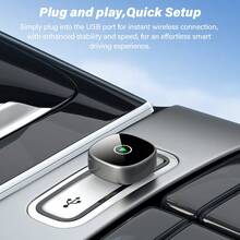 REMAX Mini Wireless CarPlay & Android Auto Adapter, Convert Factory Wired CarPlay To Wireless, No Phone Cable Needed, Plug & Play, Auto Reconnect, Fast & Stable Connection, USB-A & USB-C Cables Included, Car Accessories, Car Essentials, Car Stuff - KY-4241 - View 5