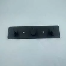 免鑽孔壁掛式鑰匙架 2/3 鉤 簡約黑色自黏式鑰匙收納掛鉤架，無痕自黏壁掛鉤，適用於居家玄關、廚房、浴室、車庫、辦公室、走廊，省空間，安裝方便，父親節禮物 - 彩色 - 查看 8