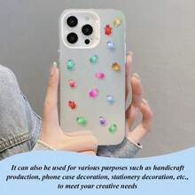 9PCS/3PCS Ins Style Cute Cartoon Turtle Phone Case Decoration Fun Accessories DIY Parts Glow-In-The-Dark Turtle, Gift For Friends - Multicolor - View 9