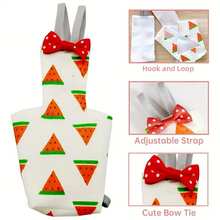 6pcs/1pc Parrot Diapers, Cute Fruit Patterns, Reusable & Washable Parrot Diapers With Waterproof Lining, Soft Pet Bird Flying Clothes - Suitable For Cockatiel, Parrots, Conures, Caiques, Lories And Other Small Pet Birds - Multicolor - View 15