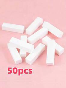 50/40/30/20/10/8/6/4/2/1pc With Scale, Washable, Wear-Resistant Nail File, Non-Shedding Sand Sponge Buffer, Durable Shaping And Polishing Nail File, Double-Sided Nail File, Random Styles And Colors. Acrylic Nails For Hands, Two Styles Shipped Rando - White - View 10