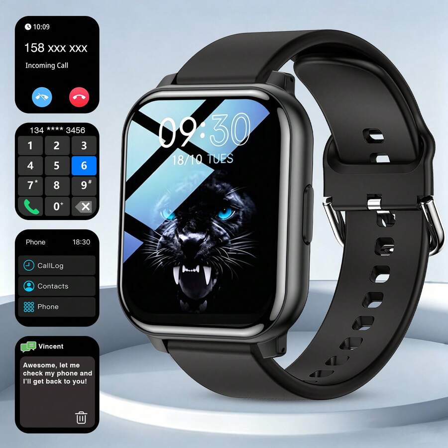 Women's Elegant Smartwatch Fitness Tracker, Supports Camera Control, Music Playback, Compatible With Android And IOS Phones - Multicolor - View 1