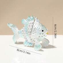 SIQIZHOU 1pc Enamel Jewelry Box Clownfish Home Decor. Valentine's Day, Birthday Gift - Multicolor - View 9
