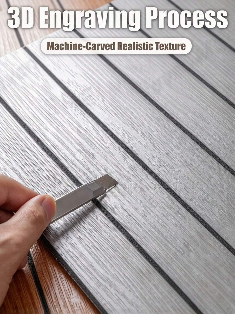 3D Embossed Vertical Stripe Self-Adhesive Wall Panels, Wear-Resistant Faux Wood Decorative Tiles With Self-Adhesive Backing, Suitable For Indoor Background Walls And Entryways, Convenient DIY Wall Renovation