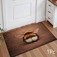 2D Bear Peak Pattern Printed Long Runner Rug, Indoor Entrance Mat, Bedroom Bedside Mat, Kitchen Runner Mat, Suitable For Living Room, Laundry Room, Bathroom - Multicolor - View 14