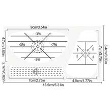 Golf Impact Stickers For Putters Irons Training Aid Alignment Markers Strong Adhesion Residue Free Grid Design Beginner Swing Correction Outdoor Practice - Multicolor - View 10