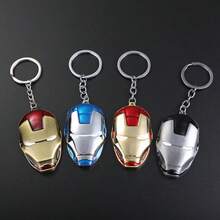 Hasbro Marvel Iron Man Zinc Alloy Keychain Pendant Creative Gift Key Ring Hanging Decoration Car Key Bag - Multiple Styles - View 1