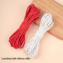 1pc 5yd 2mm Multi-Color Elastic Bead Cord, Suitable For Sewing, Bracelet, Necklace, Jewelry Making DIY Crafts, Bracelet Making Kit, Colorful Set Accessories - Multiple Styles - View 18