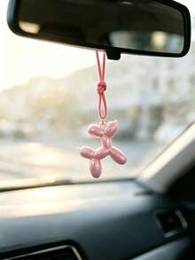 1 buah Balon Anjing Hiasan Gantung Kaca Spion Mobil Aksesori Dekorasi Interior Mobil Ornamen Mobil - A - View 7