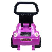 THE BABY SHOP Correpasillos 4 Ruedas con Sistema Anticaídas y Claxon Funcional para Niños 1.5-4 Años . Soporta 18kg - Morado - Ver 4