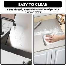 Heavy Duty Stainless Steel Cutting Board, Chopping Board, Stainless Steel Kitchen Countertop - Dishwasher , Durable Non-Slip | Protects Surfaces, Suitable For Kitchen, Baking, Camping - 1PC - View 10